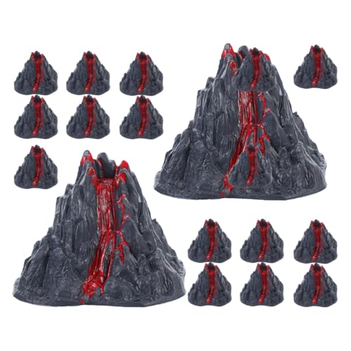 Beaupretty 16 Stück Teiliges Modell Realistische Kleine Vulkane mit Lava Effekt Tragbar für Wissenschaftsexperimente Dioramen Dinosaurier szenen und Landschaftsdekorationen Beaupretty 16 Stück Teiliges Modell Realistische Kleine Vulkane mit Lava Effekt Tragbar für Wissenschaftsexperimente Dioramen Dinosaurier szenen und Landschaftsdekorationen von Beaupretty