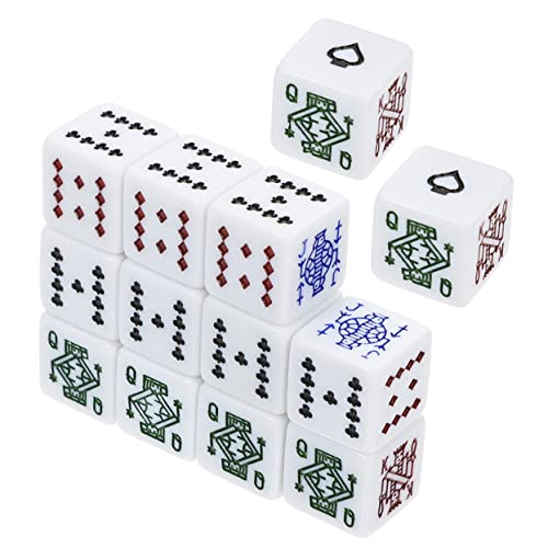Beaupretty 16 Stück Teiliges Pokerwürfel aus Langlebigem Acryl Quadratische Weiße Würfel für Partyspiele Geburtstagsfeiern und Brettspiele Tragbares Würfelspiel Zubehör Beaupretty 16 Stück Teiliges Pokerwürfel aus Langlebigem Acryl Quadratische Weiße Würfel für Partyspiele Geburtstagsfeiern und Brettspiele Tragbares Würfelspiel Zubehör von Beaupretty
