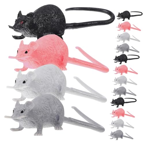 Beaupretty 16 Stück Teiliges Realistische Fake Mäuse Deko für Halloween Miniatur Ratten Figuren aus Sicherem Kunststoff Vielseitige Festival Foto Requisiten und Gruselige Wohnraumdekoration Beaupretty 16 Stück Teiliges Realistische Fake Mäuse Deko für Halloween Miniatur Ratten Figuren aus Sicherem Kunststoff Vielseitige Festival Foto Requisiten und Gruselige Wohnraumdekoration von Beaupretty