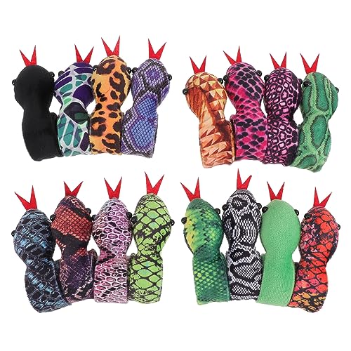 Beaupretty 16 Stück Teiliges Slap Armband Schlange Design Bunte Schnapparmbänder als Wrist Toy Sicher und Robust für Party Geburtstag und Alltagsspielzeug von Beaupretty