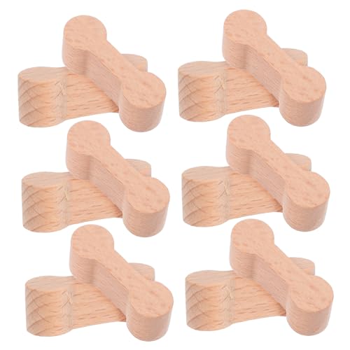 Beaupretty 16Stücke Holzverbindungsadapter für Eisenbahnschienen DIY Gleisverbinder für Kreative Bahnszenen Stabil und Langlebig für Fantasievolles von Beaupretty
