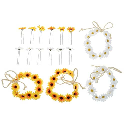 Beaupretty 16Stücke Teiliges Sonnenblumen Haarzubehör Stilvolle Haarkränze und Clips für Hochzeiten Geburtstagsfeiern und Fotoshootings Leicht und Elegant für Brautjungfern Beaupretty 16Stücke Teiliges Sonnenblumen Haarzubehör Stilvolle Haarkränze und Clips für Hochzeiten Geburtstagsfeiern und Fotoshootings Leicht und Elegant für Brautjungfern von Beaupretty