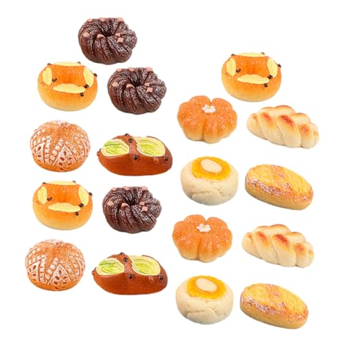 Beaupretty 18 Stück Teiliges Miniatur Resin Brot Realistische Künstliche Brotdekoration für Puppenhaus Bäckerei Deko Foto Requisite Lernmodell und DIY Basteln Beaupretty 18 Stück Teiliges Miniatur Resin Brot Realistische Künstliche Brotdekoration für Puppenhaus Bäckerei Deko Foto Requisite Lernmodell und DIY Basteln von Beaupretty