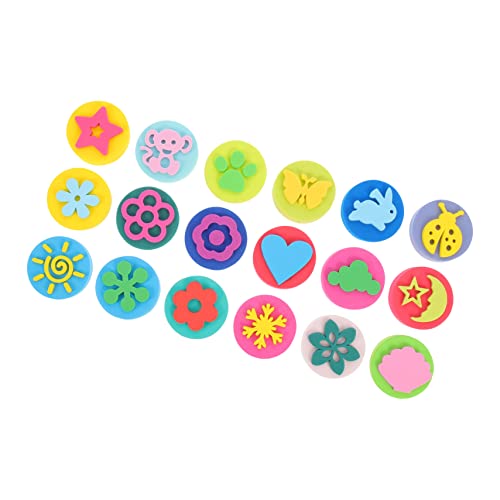 Beaupretty 18Stücke Kindergarten Stempel Bunte DIY Malwerkzeuge für Bastelprojekte Partys und Kreative Aktivitäten Vielseitige Anwendung für Schule und Freizeit Beaupretty 18Stücke Kindergarten Stempel Bunte DIY Malwerkzeuge für Bastelprojekte Partys und Kreative Aktivitäten Vielseitige Anwendung für Schule und Freizeit von Beaupretty