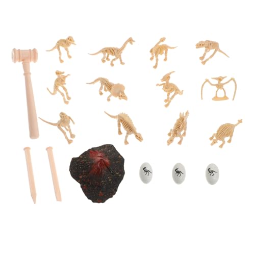 Beaupretty 19 Stück Teiliges Dinosaurier Skelett Archäologie Pädagogisch Handlich Fördert Kreativität und Koordination für Junge Wissenschaftsenthusiasten Beaupretty 19 Stück Teiliges Dinosaurier Skelett Archäologie Pädagogisch Handlich Fördert Kreativität und Koordination für Junge Wissenschaftsenthusiasten von Beaupretty