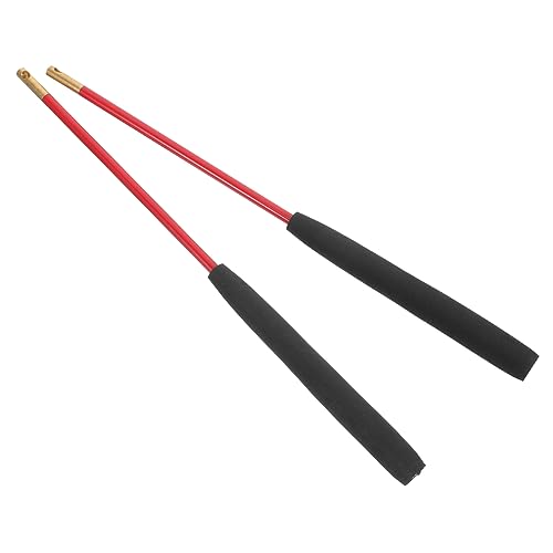 Beaupretty 1Paar rutschfeste Diabolo Sticks aus Fiberglas mit Kupferkopf Jonglier Stäbe für Anfänger und Profis für Indoor und Outdoor Spiele Leichter und Stabiler Handgriff von Beaupretty