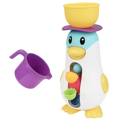 Beaupretty 1Satz Badespielzeug für Junge Mädchen Rotierendes Wasserrad mit Cartoon Pinguin Sicheres und Leichtes für Badewanne für Kleinkinder und Junge Mädchen Fördert Spaß Beim Baden Beaupretty 1Satz Badespielzeug für Junge Mädchen Rotierendes Wasserrad mit Cartoon Pinguin Sicheres und Leichtes für Badewanne für Kleinkinder und Junge Mädchen Fördert Spaß Beim Baden von Beaupretty