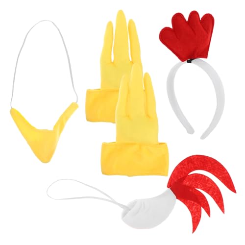 Beaupretty 1Satz Cosplay Küken Kostümset Teiliges Zubehör Haarreif Schnabel Klauen für Ostern Karneval Cosplay Partys Hochwertiges Leichtes Material für Bequemes Beaupretty 1Satz Cosplay Küken Kostümset Teiliges Zubehör Haarreif Schnabel Klauen für Ostern Karneval Cosplay Partys Hochwertiges Leichtes Material für Bequemes von Beaupretty