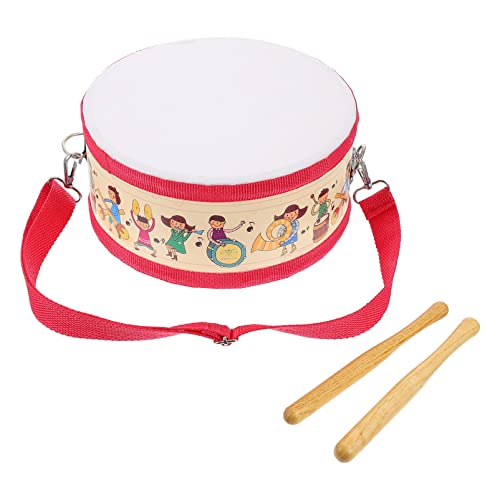 Beaupretty 1Satz Doppelseitiges Drum für Musikalisches Percussion Instrument Hand Augen Koordination und Musiktalent Geeignet für Junge Mädchen und Kleinkinder von Beaupretty
