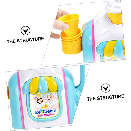 Beaupretty 1Satz Eiscreme Blasenmaschine für Kreatives Badewannenspielzeug aus Leicht und Handlich für Stundenlangen Spaß Perfektes Zubehör für Partys und Beaupretty 1Satz Eiscreme Blasenmaschine für Kreatives Badewannenspielzeug aus Leicht und Handlich für Stundenlangen Spaß Perfektes Zubehör für Partys und von Beaupretty