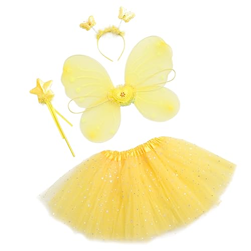 Beaupretty 1Satz Feenrock für Teiliges Kostüm mit Flügeln Zauberstab Haarband für Verkleidungspartys Geburtstagsfeiern Auftritte Langlebig Beaupretty 1Satz Feenrock für Teiliges Kostüm mit Flügeln Zauberstab Haarband für Verkleidungspartys Geburtstagsfeiern Auftritte Langlebig von Beaupretty