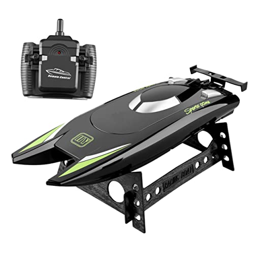 Beaupretty 1Satz Ferngesteuertes Boot Ghz Hochgeschwindigkeits Rc Boot für Pools Badewannen und Seen Kreatives Wasser Set für Erwachsene Schwarz von Beaupretty