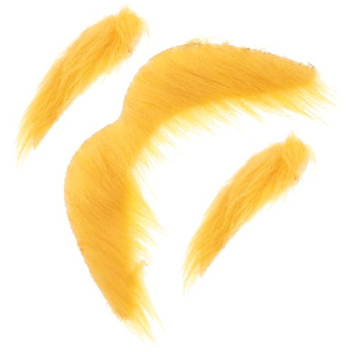 Beaupretty 1Satz Halloween Cosplay Lustiges Fake Augenbrauen für Erwachsene Realistisches Kostümzubehör für Partys Veranstaltungen für Karneval Feiern von Beaupretty