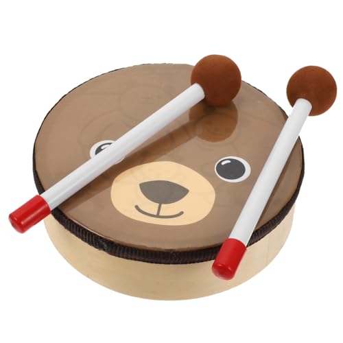 Beaupretty 1Satz Handtrommel Set für Percussion Drum und Sticks Geeignet für Musikfeiern Langlebiges Design für Jungen und Mädchen von Beaupretty