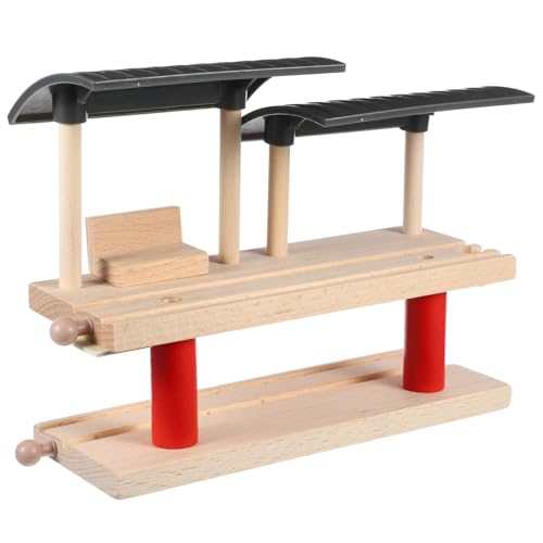 Beaupretty 1Satz Holzspielzeug Bahnstation Holzmodell für Zubehör für Eisenbahnbau Kreatives Fantasie und Problemlösung Beaupretty 1Satz Holzspielzeug Bahnstation Holzmodell für Zubehör für Eisenbahnbau Kreatives Fantasie und Problemlösung von Beaupretty