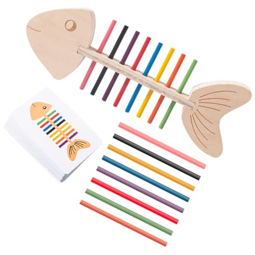 Beaupretty 1Satz Holzspielzeug für Farbige Montessori mit Doppelseitigen Karten und Holzstäben Fördert Feinmotorik und Farberkennung für Kleinkinder und Unterwegs Beaupretty 1Satz Holzspielzeug für Farbige Montessori mit Doppelseitigen Karten und Holzstäben Fördert Feinmotorik und Farberkennung für Kleinkinder und Unterwegs von Beaupretty