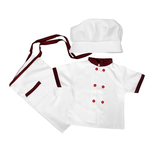 Beaupretty 1Satz Kochkostüm Rollenspiel Outfit mit Schürze Hut Kurzen Ärmeln für Kreative Schulaufführungen Geburtstagsfeiern Atmungsaktiv Beaupretty 1Satz Kochkostüm Rollenspiel Outfit mit Schürze Hut Kurzen Ärmeln für Kreative Schulaufführungen Geburtstagsfeiern Atmungsaktiv von Beaupretty