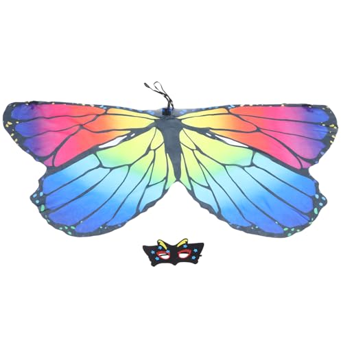 Beaupretty 1Satz Kostüm Schmetterlingsflügel Cape für Accessoire für Halloween Fasching und Karneval Hochwertiges Material für Sicheres Spiel und Festliche Anlässe Beaupretty 1Satz Kostüm Schmetterlingsflügel Cape für Accessoire für Halloween Fasching und Karneval Hochwertiges Material für Sicheres Spiel und Festliche Anlässe von Beaupretty