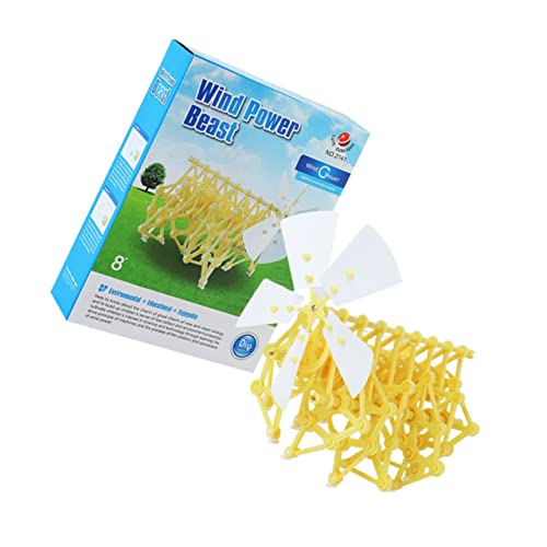 Beaupretty 1Satz Kreatives Windkraft Montagespielzeug für Bildungsspielzeug Fantasie und Kreativität Robustes Teilige Konstruktionsspielzeug Gelb für Kleine Hände Beaupretty 1Satz Kreatives Windkraft Montagespielzeug für Bildungsspielzeug Fantasie und Kreativität Robustes Teilige Konstruktionsspielzeug Gelb für Kleine Hände von Beaupretty