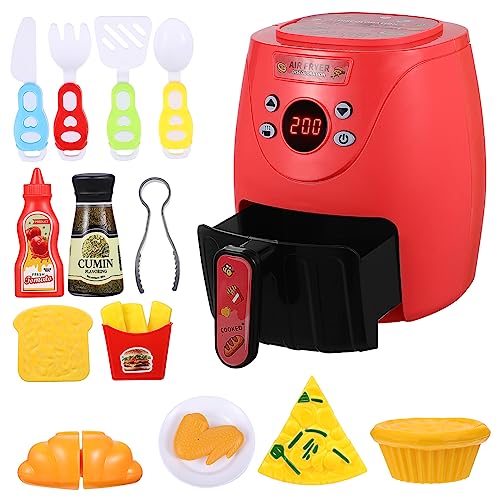 Beaupretty 1Satz Küchenspielset mit Heißluftfritteuse Farbwechselndes für Robustem Material Fördert Motorische Fähigkeiten und Gesunde Essgewohnheiten Beaupretty 1Satz Küchenspielset mit Heißluftfritteuse Farbwechselndes für Robustem Material Fördert Motorische Fähigkeiten und Gesunde Essgewohnheiten von Beaupretty