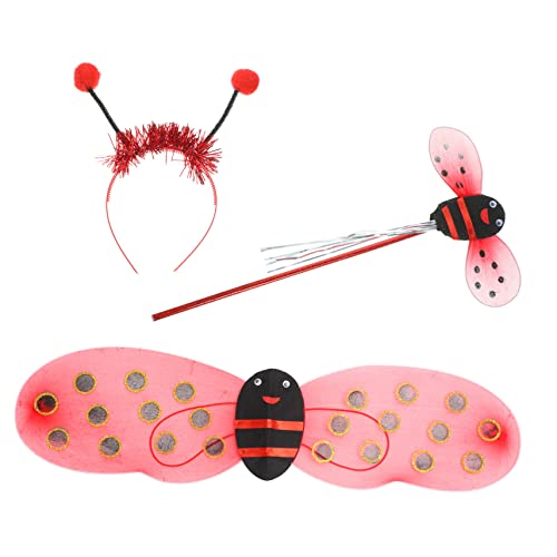 Beaupretty 1Satz Ladybug Kostüm für Teiliges Accessoire mit Haarreif Märchenstock für Karneval Kostümpartys Cosplay Leicht Tragbar Beaupretty 1Satz Ladybug Kostüm für Teiliges Accessoire mit Haarreif Märchenstock für Karneval Kostümpartys Cosplay Leicht Tragbar von Beaupretty