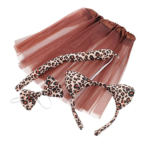 Beaupretty 1Satz Leoparden Kostüm für Haarreif Fliege und Cosplay Zubehör für Karneval und Mottopartys Langlebiges Material Einzigartiges Design Beaupretty 1Satz Leoparden Kostüm für Haarreif Fliege und Cosplay Zubehör für Karneval und Mottopartys Langlebiges Material Einzigartiges Design von Beaupretty