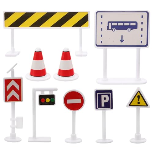 Beaupretty 1Satz Mini Verkehrsschilder für Realistische Ampelmodelle und Verkehrszeichen aus Robustem für Vorschulkinder und Kreative Spielszenarien Beaupretty 1Satz Mini Verkehrsschilder für Realistische Ampelmodelle und Verkehrszeichen aus Robustem für Vorschulkinder und Kreative Spielszenarien von Beaupretty