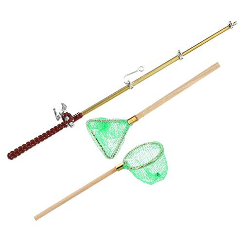 Beaupretty 1Satz Miniatur Fischereiset für Puppenhaus Teiliges mit Fishing Rod und Netz für Kreative Miniaturszenen und Dekoration Langlebig und Kompakt Beaupretty 1Satz Miniatur Fischereiset für Puppenhaus Teiliges mit Fishing Rod und Netz für Kreative Miniaturszenen und Dekoration Langlebig und Kompakt von Beaupretty