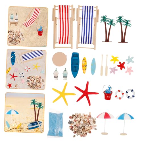 Beaupretty 1Satz Miniatur Strand Thema Dekorationsset Teiliges Holzstrandstuhl und Kit für Mikrolandschaften und Haus Dekoration Beaupretty 1Satz Miniatur Strand Thema Dekorationsset Teiliges Holzstrandstuhl und Kit für Mikrolandschaften und Haus Dekoration von Beaupretty