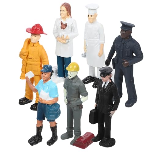 Beaupretty 1Satz Miniaturfiguren für Sandtisch Realistische Menschenmodelle Dekoration für Architektur Layouts und Kreative Landschaften für DIY Projekte von Beaupretty