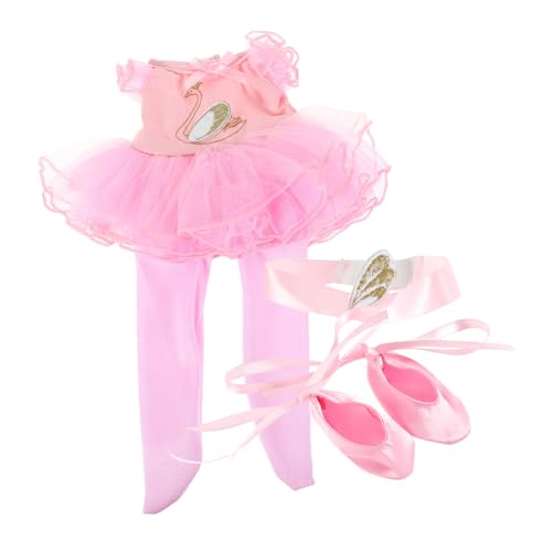 Beaupretty 1Satz Puppenkleidung Ballett Outfit Tanzrock Schuhe und Haarzubehör für Prinzessin Puppen für Rollenspiele und Tanzaufführungen Beaupretty 1Satz Puppenkleidung Ballett Outfit Tanzrock Schuhe und Haarzubehör für Prinzessin Puppen für Rollenspiele und Tanzaufführungen von Beaupretty
