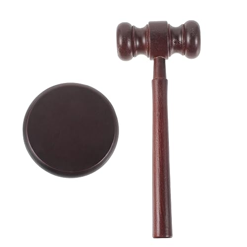 Beaupretty 1Satz Richterhammer aus Holz Tragbarer Auktionshammer für Anwälte Richter und Führungskräfte Kompakte zum Mitnehmen und Verschenken Holzspielzeug für Cosplay Beaupretty 1Satz Richterhammer aus Holz Tragbarer Auktionshammer für Anwälte Richter und Führungskräfte Kompakte zum Mitnehmen und Verschenken Holzspielzeug für Cosplay von Beaupretty