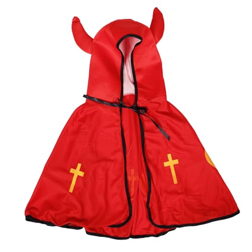 Beaupretty 1Stück Cosplay Umhang Für Stilvoller Halloween Mantel Für Rollenspiele Kostümpartys Bühnenaufführungen Hochwertiges Geschmeidiges Material Für Maximalen von Beaupretty