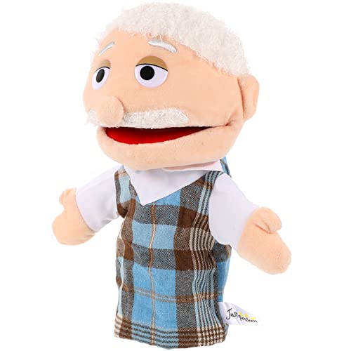 Beaupretty 1Stück DIY Figurenpuppe Handpuppe für Geschichtenerzählen Realistische Puppen für Erwachsene und Opa Handpuppe aus Hochwertigem Material für Kreative und Interaktive von Beaupretty
