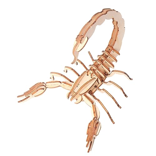Beaupretty 1Stück DIY Insekten Puzzle Holzspielzeug Modell für Kreatives Bastelspielzeug Puzzle für Zuhause und Büro Fördert Lernen und Kreativität von Beaupretty