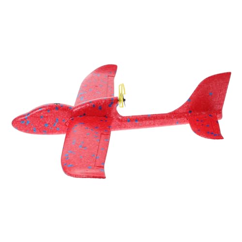 Beaupretty 1Stück Fliegendes Elektrisches Flugzeugspielzeug mit LED Lichtern Wurfgleiter Modell für Fördert die Eltern Beziehung und Sorgt für Stundenlangen Spielspaß von Beaupretty