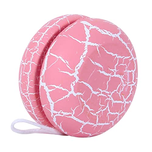 Beaupretty 1Stück Holz für Pinkes Crack Yoyo für Kleinkinder Fördert und Handgelenkserkennung Tragbar und Einfach zu Lagern von Beaupretty