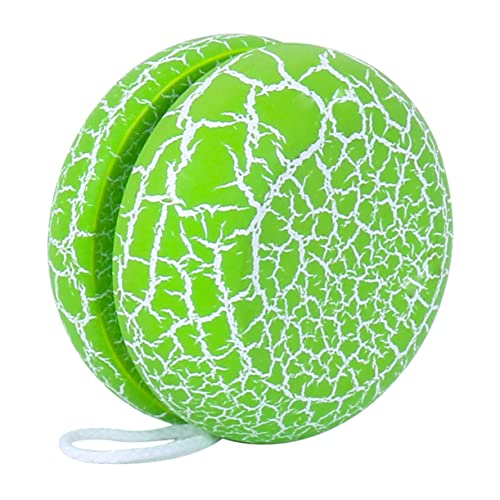 Beaupretty 1Stück Holz mit Crack Design Grüner Yoyo Ball für Handgelenkstärke und Farberkennung Perfektes für von Beaupretty