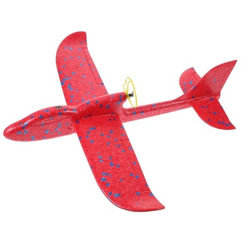 Beaupretty USB Aufladbares Leuchtendes Flugzeugspielzeug für Kinder Schaumstoff Flugzeug mit LED Beleuchtung Kompakt und Leicht für Outdoor Spielzeug von Beaupretty