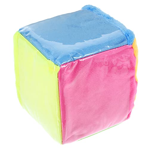 Beaupretty 1Stück Pädagogischer Spielwürfel mit Halter für Grafikkarten Großes Plüschwürfel für Lernen und Leicht und Tragbar Fördert Beobachtung und Gedächtnis von Beaupretty