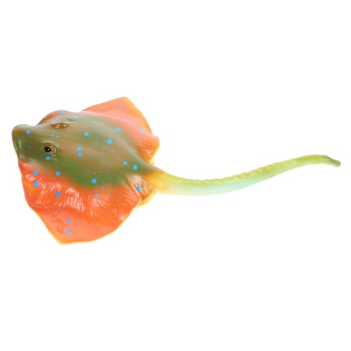 Beaupretty Realistische Rochenfigur Spielzeug Simuliertes Meerestiermodell für Kinder Künstliche Dekoration Lebensechtes Tiermodell für Lernspielzeug und Gartendekoration von Beaupretty