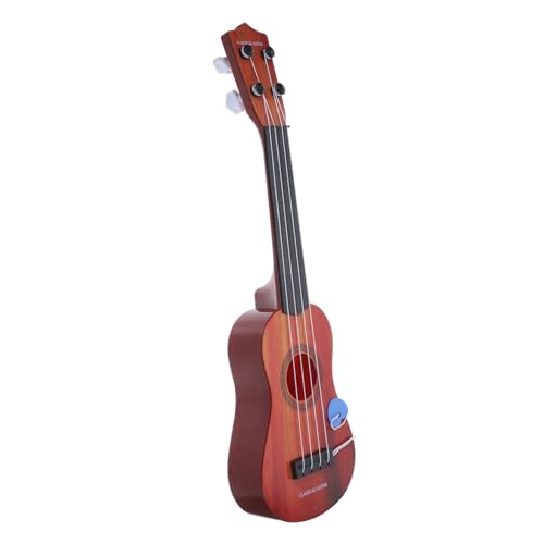 Beaupretty 1Stück Ukulele Musikinstrument für Anfänger Gitarre Barock Pearl Kaffee für Jungen und Mädchen Leicht zu für Kreative Hobbys von Beaupretty