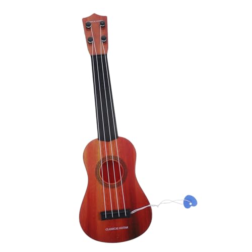 Beaupretty 1Stück Ukulele Musikinstrument für Kreative Mädchen und Jungen Barock Pearl Kaffee für Musikalische von Beaupretty