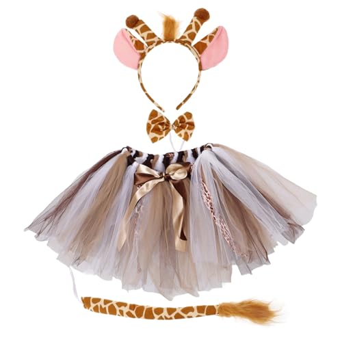 Beaupretty 1satz Adorable Giraffe Kostüm Für Junge Mädchen Teiliges Outfit Mit Ohren Und Rock Für Halloween Geburtstagsfeiern Und Kostüm-events Bequem Und Dekorativ Beaupretty 1satz Adorable Giraffe Kostüm Für Junge Mädchen Teiliges Outfit Mit Ohren Und Rock Für Halloween Geburtstagsfeiern Und Kostüm-events Bequem Und Dekorativ von Beaupretty