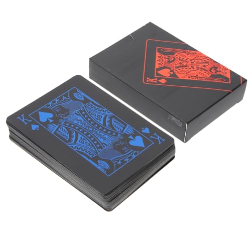 Beaupretty 2 Boxen wasserdichte Schwarze Pokerkarten PVC Langlebig Nutzbar Familien Gesellschaftsspiel Party Kartenspiel Beaupretty 2 Boxen wasserdichte Schwarze Pokerkarten PVC Langlebig Nutzbar Familien Gesellschaftsspiel Party Kartenspiel von Beaupretty