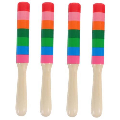 Beaupretty 2 Paare Dekorative Rhythmus Sticks aus Holz für Musikinstrumente zur Musikalischer Kreativität und Entwicklung Sicher und Robust für Einsatz im Unterricht Beaupretty 2 Paare Dekorative Rhythmus Sticks aus Holz für Musikinstrumente zur Musikalischer Kreativität und Entwicklung Sicher und Robust für Einsatz im Unterricht von Beaupretty