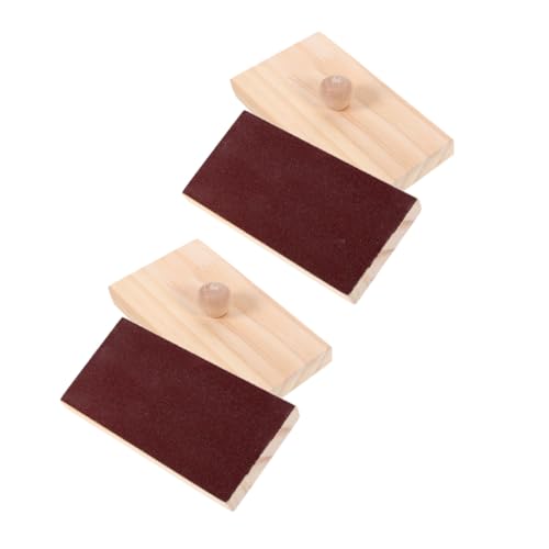 Beaupretty 2 Paare Holzwalzen Sandblock Percussion Instrument für Tragbares Montessori Rhythmusspielzeug Leichtes Handliches Orff Musikinstrument für Früherziehung und Gruppenaktivitäten Beaupretty 2 Paare Holzwalzen Sandblock Percussion Instrument für Tragbares Montessori Rhythmusspielzeug Leichtes Handliches Orff Musikinstrument für Früherziehung und Gruppenaktivitäten von Beaupretty