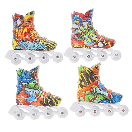 Beaupretty 2 Paare Realistische Finger Rollschuhe Mini Finger Skate Modelle für Tischspiele für für Partys und Beaupretty 2 Paare Realistische Finger Rollschuhe Mini Finger Skate Modelle für Tischspiele für für Partys und von Beaupretty