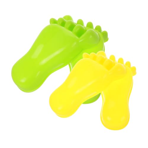 Beaupretty 2 Paare Sandspielzeug Fußabdruck Sandformen Plastik Strandspielzeug für Buntes Sandkasten für Sommer Outdoor Aktivitäten Kreatives Fußmuster BAU Beaupretty 2 Paare Sandspielzeug Fußabdruck Sandformen Plastik Strandspielzeug für Buntes Sandkasten für Sommer Outdoor Aktivitäten Kreatives Fußmuster BAU von Beaupretty