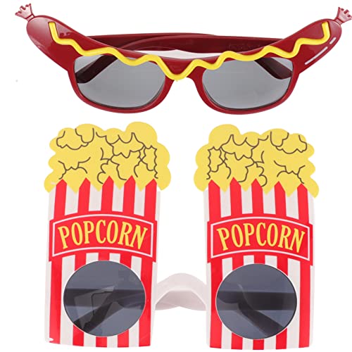 Beaupretty 2 Paare lustige Brille Gläser Sonnenbrille in Hot-Dog-Form Party Rave albern Hawaiianische Sonnenbrille neuartige Brillen tropische sonnenbrille Brillen im hawaiianischen Stil Abs Beaupretty 2 Paare lustige Brille Gläser Sonnenbrille in Hot-Dog-Form Party Rave albern Hawaiianische Sonnenbrille neuartige Brillen tropische sonnenbrille Brillen im hawaiianischen Stil Abs von Beaupretty